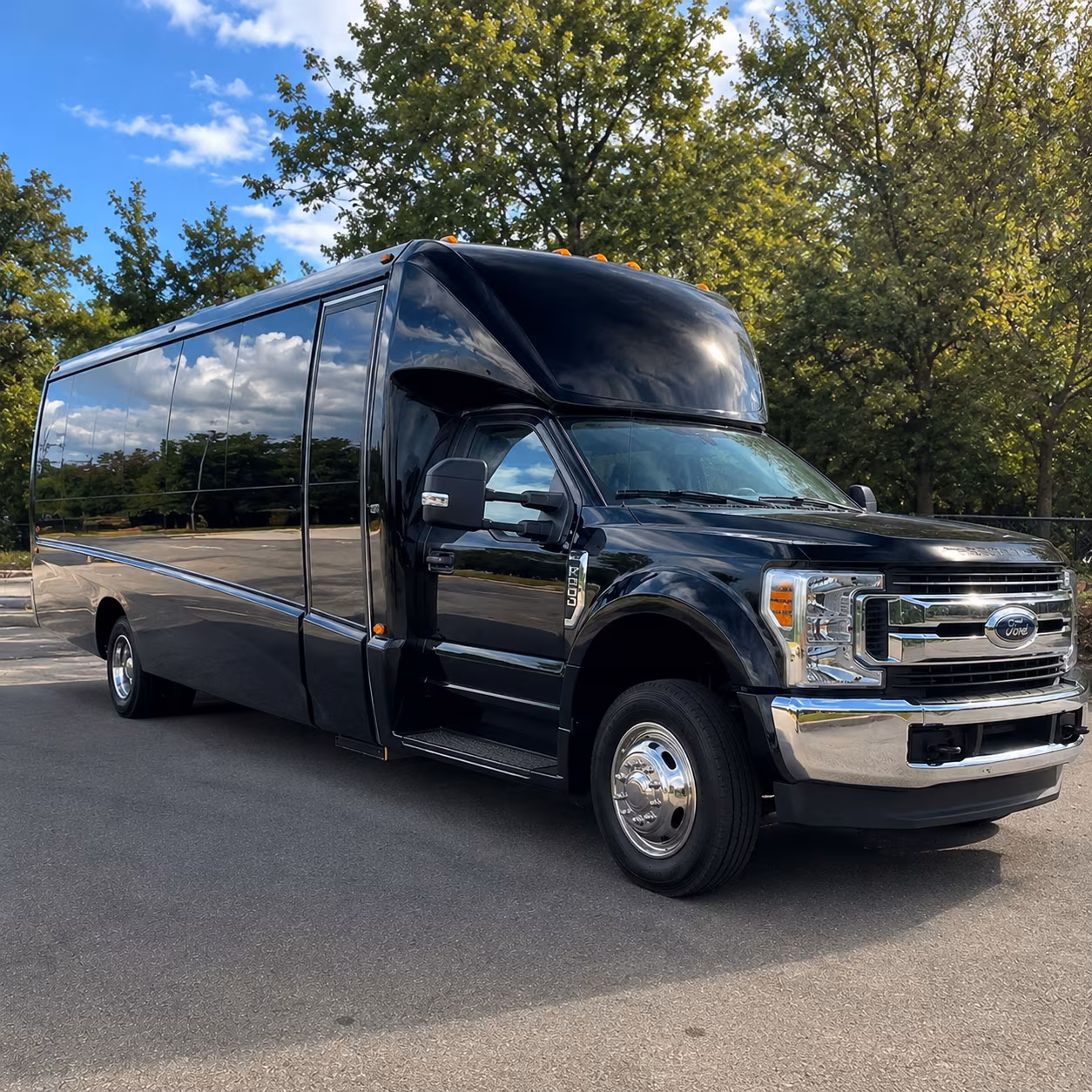 charter buses for large palm coast prom groups