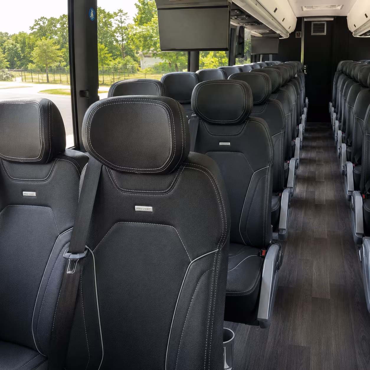 corporate and conference long distance bus rentals from palm coast