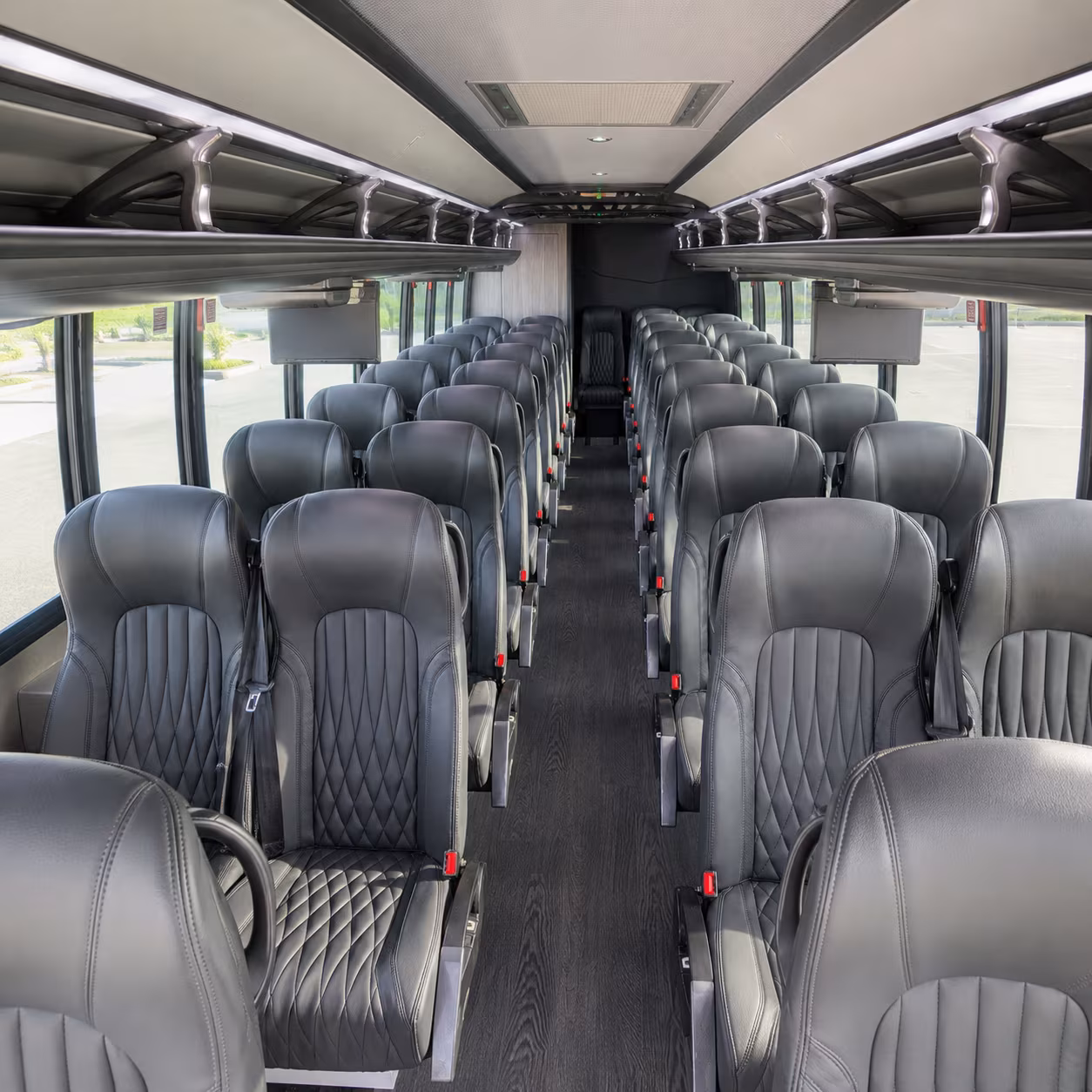 palm coast 30 passenger minibus inside