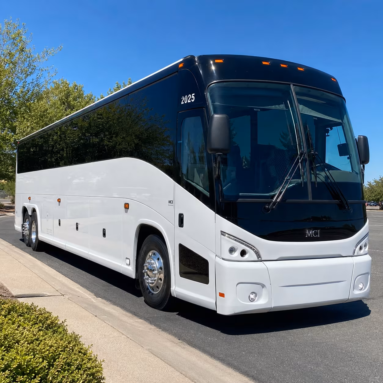 palm coast charter bus rentals for long trips down to orlando and the theme parks
