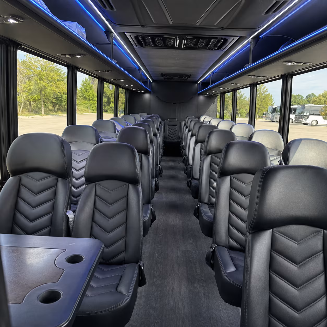 palm coast concert transportation onboard seating