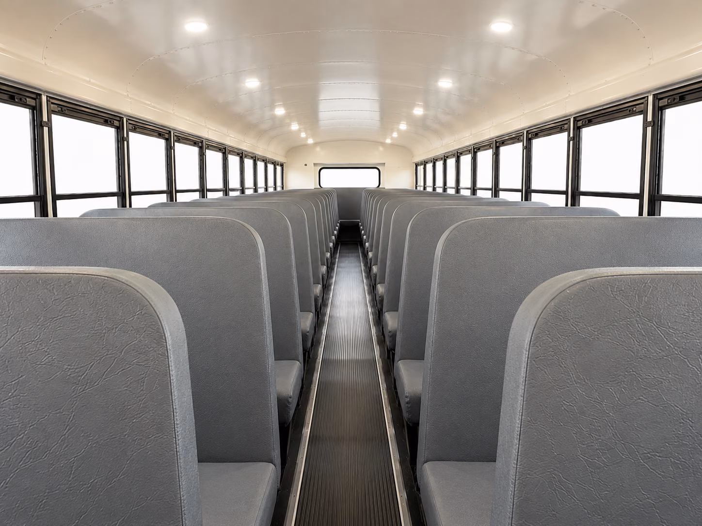 palm coast school bus inside