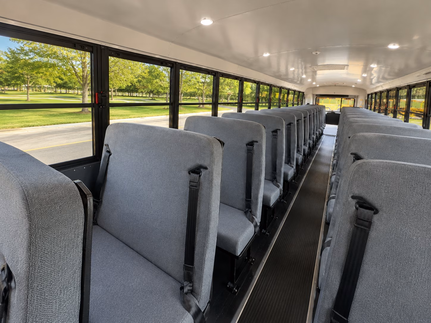 palm coast school bus interior