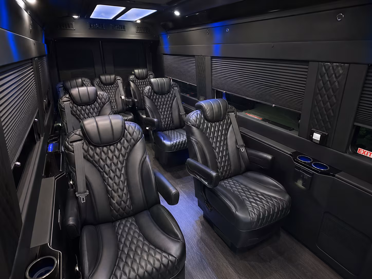 palm coast sprinter van with driver interior