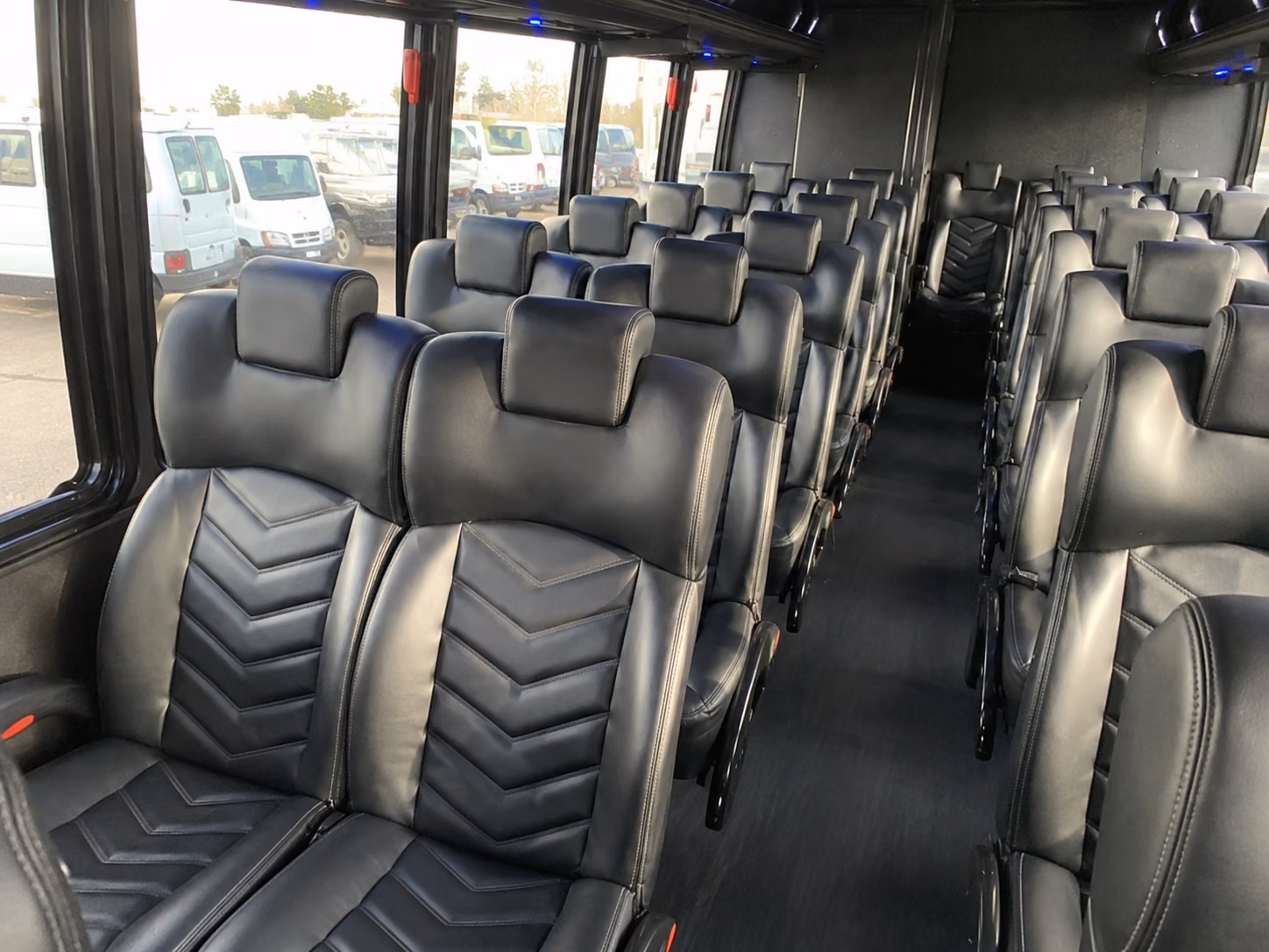 palm coast wedding transportation onboard seating
