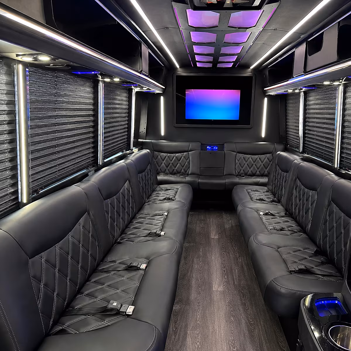 wedding party bus rental